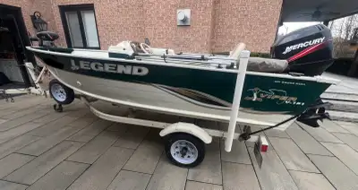 Selling a used 2007 Legend 151 Viper boat, perfect for fishing and recreational boating! This boat f...
