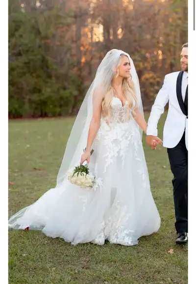Wedding dress for sale, View more