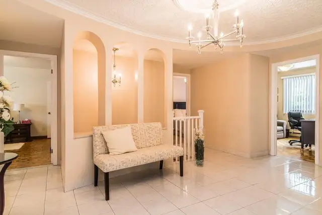 Apartment main floor and basement and garage