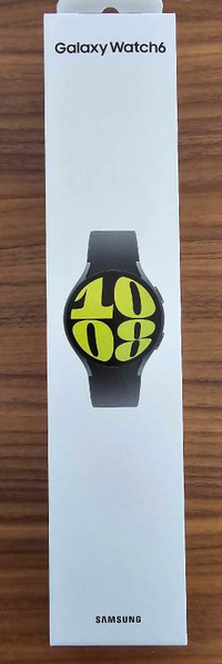 Samsung Galaxy Watch 6 (44mm, Graphite colour, Bluetooth)