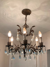 Vintage Crystal Chandelier