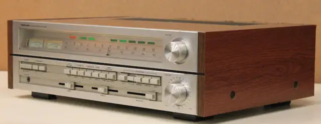 Vintage (1976-77) Toshiba SA-520 Stereo Receiver in Stereo Systems & Home Theatre in St. Catharines - Image 3