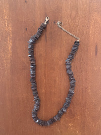 Island black necklace 