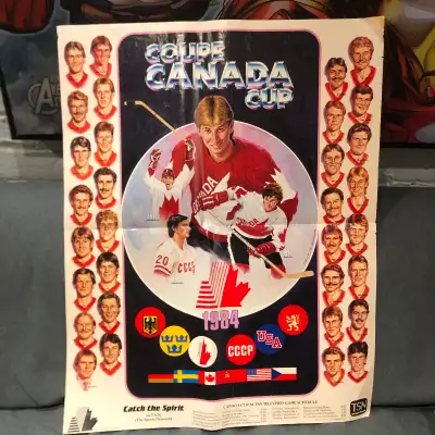 Yes, it is available 1984 RARE Canada Cup Poster Gretzky Orr Coffey Kurri $100 call text email Mike...