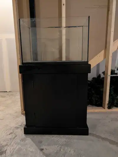 20 gallon rimless tank and stand, View more