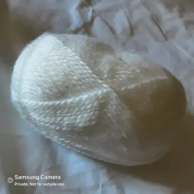 1 ball vintage 90 grams white large twist acrylic yarn, View more