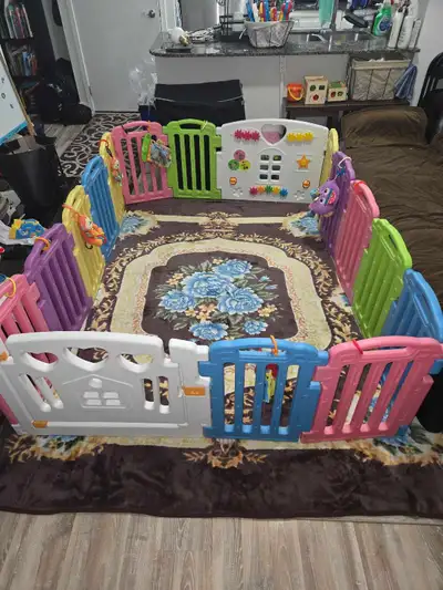 16 Panel Foldable Baby/Toddler Playpen, View more
