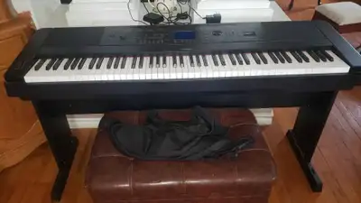 DGX-660 Portable Grand Piano, 88 Keys (Weighted Keys) - Like New, View more