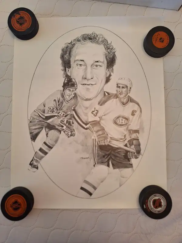 1986-87 KRAFT Montreal Canadiens 16" x 20" Poster Prints in Arts & Collectibles in St. Catharines - Image 3