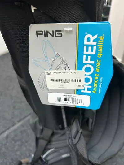 Brand new Ping Hoofer carry bag and BagBoy cart. $200 for all., View more