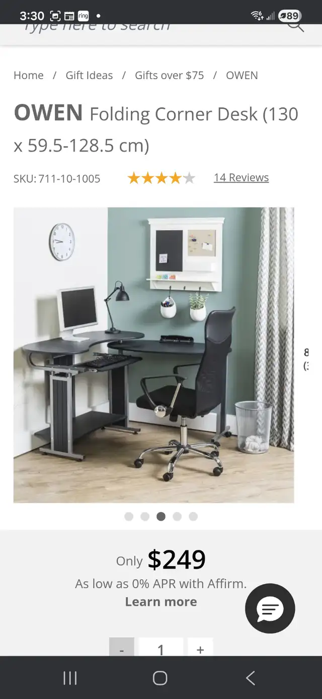 student office desk in Desks in Bedford - Image 2