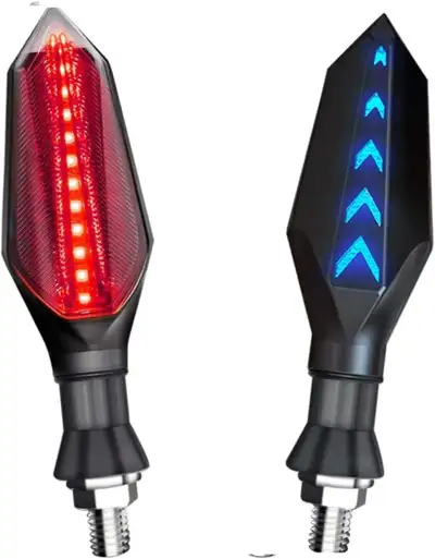 if the ad is up it's available pick up at m9a 0a1 new in box Universal Motorcycle LED Turn Signal Li...