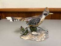 Vintage Goto Original Roadrunner Bird Japanese Porcelain