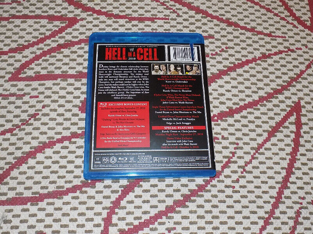 WWE HELL IN A CELL 2010 BLU-RAY, OCTOBER 2010 PPV in CDs, DVDs & Blu-ray in Hamilton - Image 2