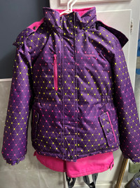 Girls Snowsuit and two snow pants 