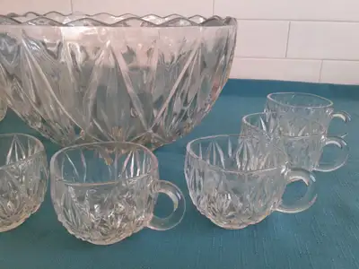 Bolle a punch avec 8 tasses, View more