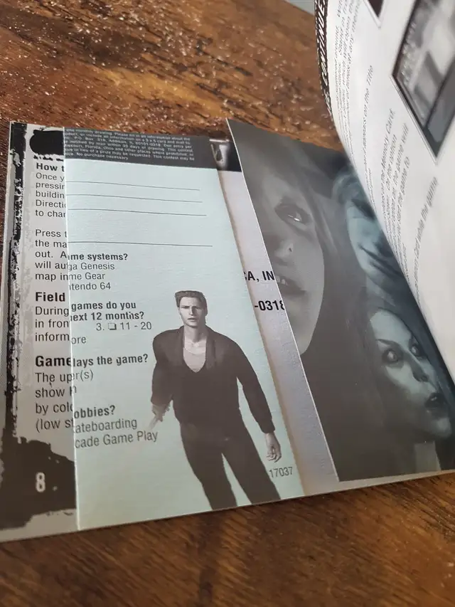 Silent Hill - Black Label With Reg Card - Playstation 1 - PS164695058290561124