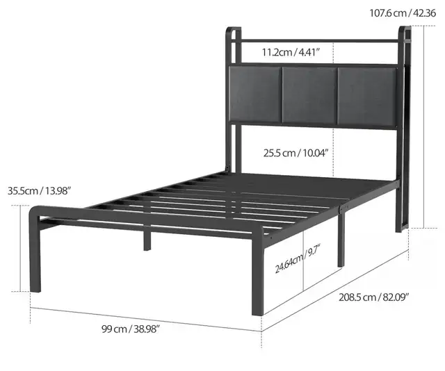Single bed frame in Beds & Mattresses in Kitchener / Waterloo - Image 3