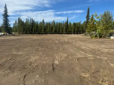 3/4 acre (appx 250’ X 130’) industrial lot outside city limits at Carcross corner. Good for storage...