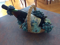 Porte bouteille de vin décoration