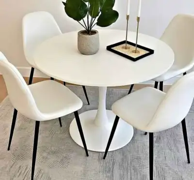 Round Tulip Dining Table With 4 Chairs, View more