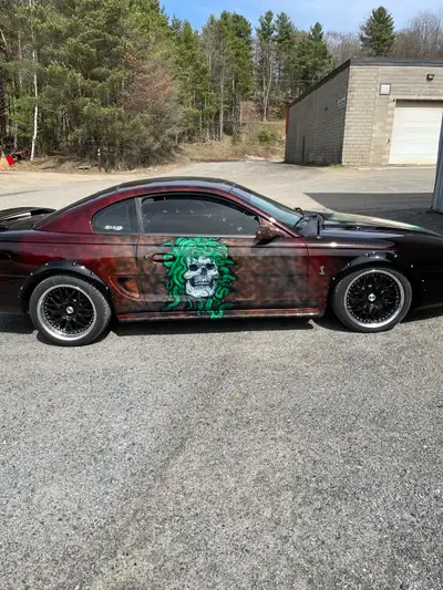 95 mustang 5.0 cobra. Currently on the road and driving. Looks and runs great, I have some parts I c...