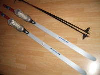 lot:  ski de fond  KARHU _ 190 cm  + bottes  6 US + poles