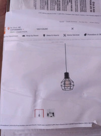 6 inch light pendant 