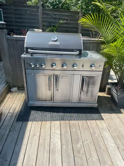 Stainless steel master Forge barbecue, View more