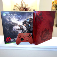 2TB Xbox One S RED Gears of War  Limited  Edition