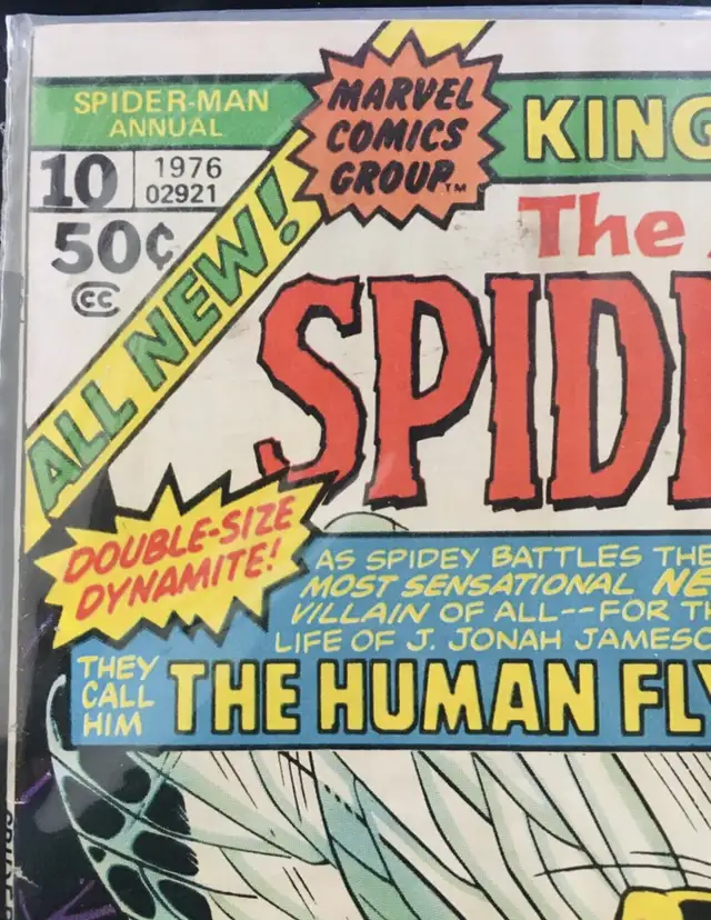 The Amazing Spider-man 1976 #10, 1st App of the Human Fly in Comics & Graphic Novels in Brantford - Image 3