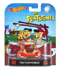 Hot Wheels The Flintstone Flintmobile Retro 1:64 Metal Car