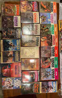 Classic Vintage 28 Conan Books