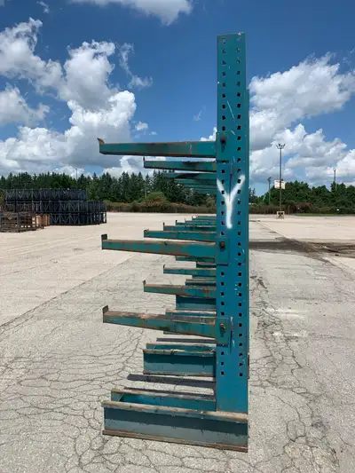 Heavy duty cantilever racking Please call Five one nine Five two one Seven eight two nine.