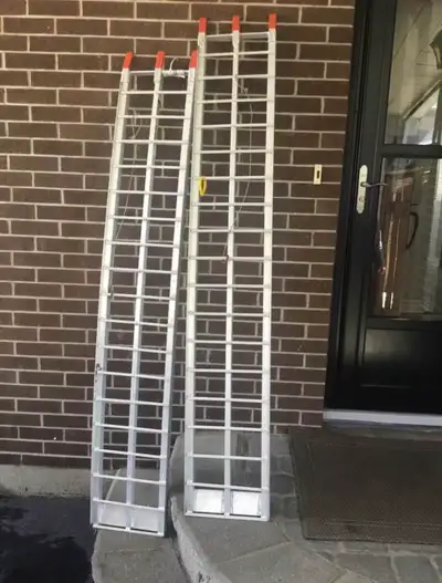 Pair of aluminum loading ramps $140, View more