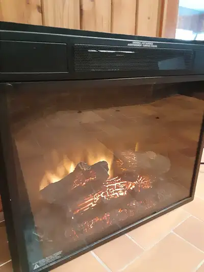 Electric fireplace / room heater, View more