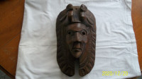 Antiquité : masques en bois du Guatemala , des années '70