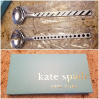 New in box KATE SPADE serving set