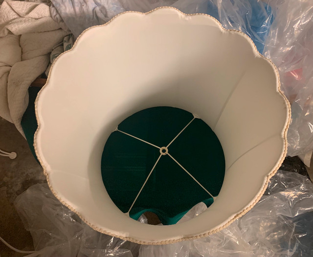 Big Lampshade, Great Condition, $5 in Indoor Lighting & Fans in Norfolk County - Image 3