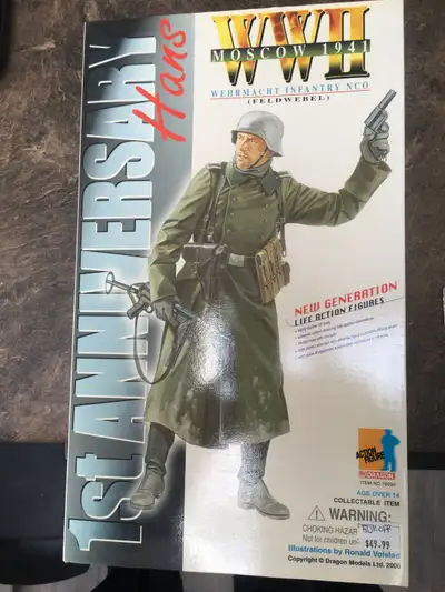 Celebrate the 1st anniversary of Dragon's WWII Moscow 1941 Wehrmacht Infantry collection with the li...