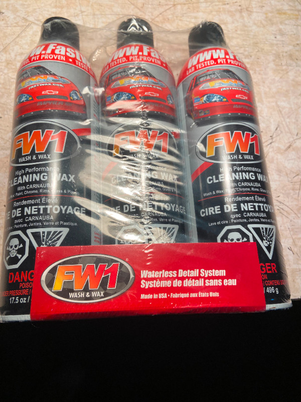 FW1 WAX is a premium high-performance auto wax aerosol. in Other in Calgary
