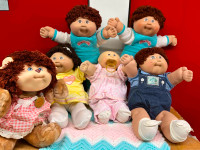 VINTAGE Cabbage Patch Kids (6 total) - LIKE NEW - Value $450+