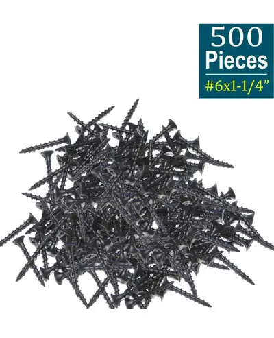 Drywall screws, #6× 1 1/4, #8×1 5/8, View more