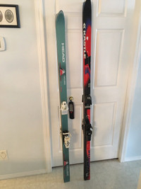 Adult (women’s) straight skis (bindings no longer acceptable)