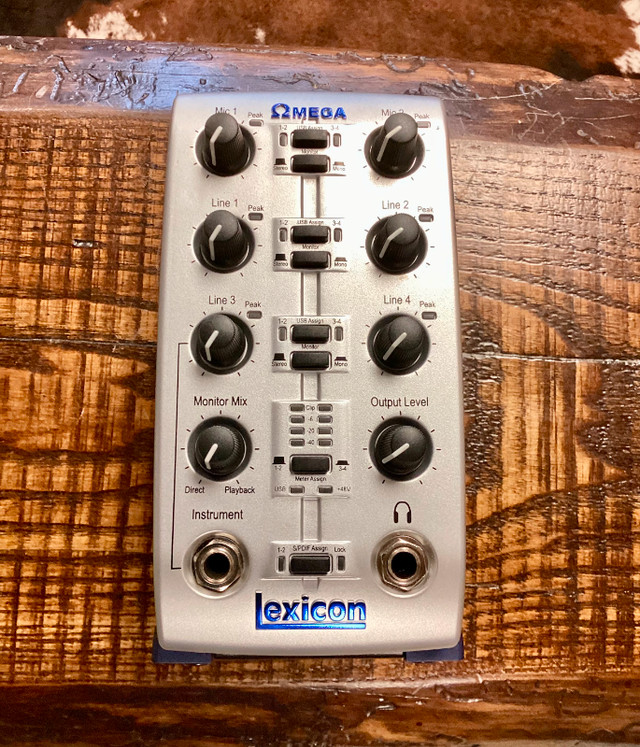 Lexicon Omega Desktop Recording Studio in Pro Audio & Recording Equipment in Oakville / Halton Region