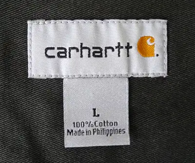 Men’s Large CARHARTT heavy cotton work shirt., View more
