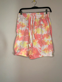 Pink Tie Dye Shorts