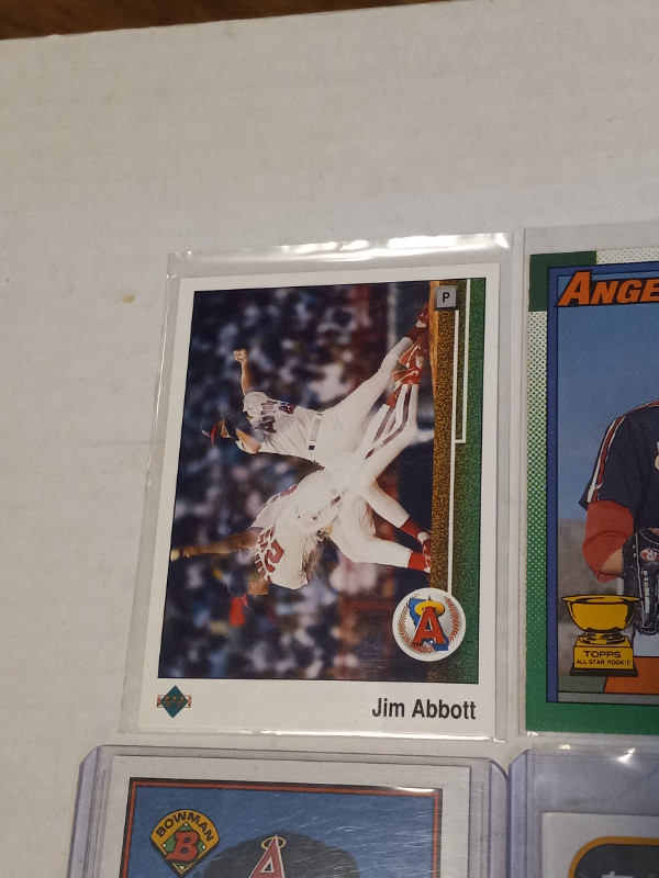 Baseball Cards Jim Abbott Rookie Cards Lot of 4 NM/MT in Arts & Collectibles in Trenton - Image 3