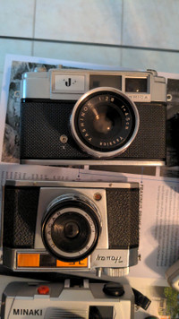Rare vintage film cameras