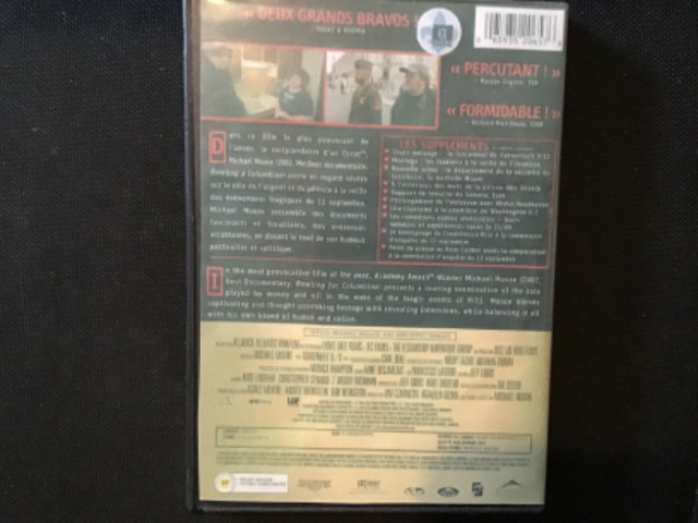 DVD Michael Moore [Fahrenheit 9/11] (c)2004 Lion’s gate dans Manuels  à Lévis - Image 3